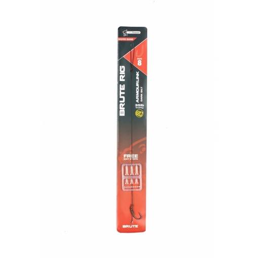 NASH BRUTE RIG ARMOURLINK DARK SILT 35lb Micro Barb