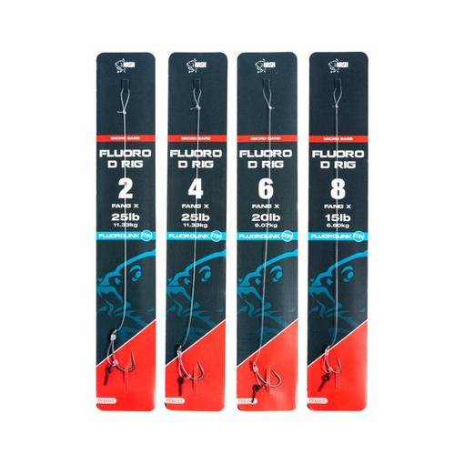 NASH FLUOROCARBON D-RIG BARBED