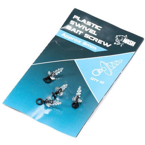NASH PLASTIC SWIVEL BAIT SCREW 8mm