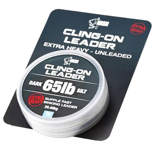 NASH CLING ON LEADCORE SILT 65LB 7M