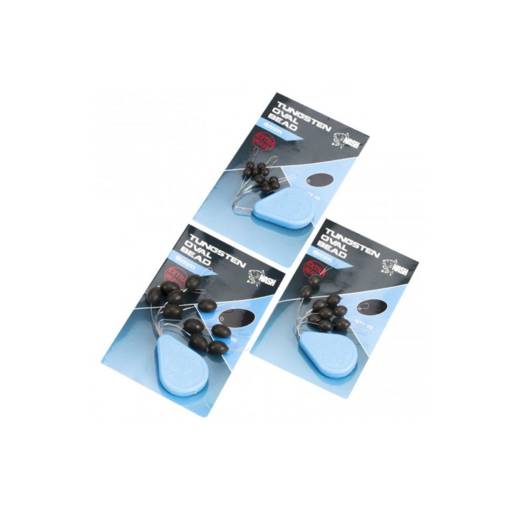 NASH TUNGSTEN OVAL BEAD 4MM