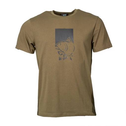 NASH MAKE IT HAPPEN T-SHIRT FISH LOGO M