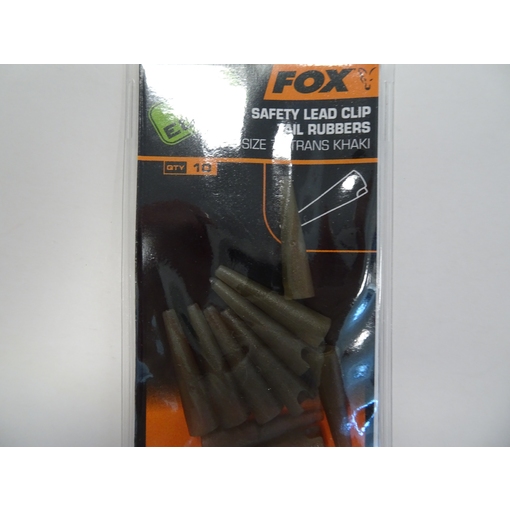 FOX SAFETY LEAD CLIP TAIL RUBBERS