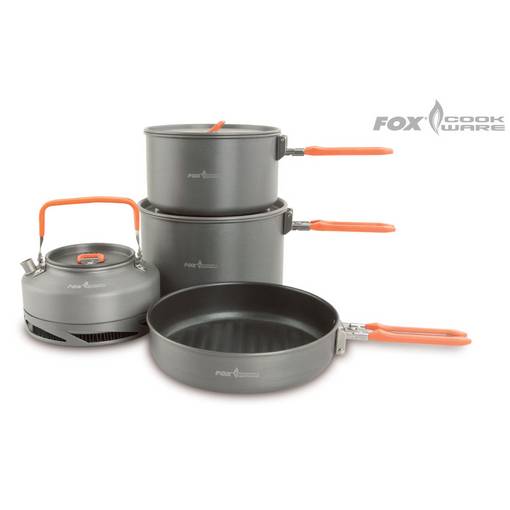 FOX COOK WARE 4PC LARGE COOKSET