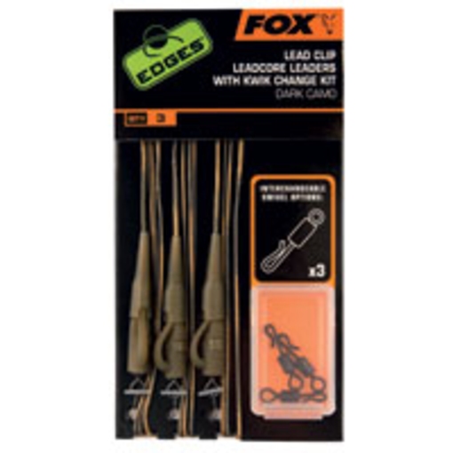 FOX LEAD CLIP 45lb LEADCORE WITH KWIK CHANGE