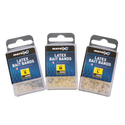 MATRIX BAIT BANDS MEDIUM 100pcs