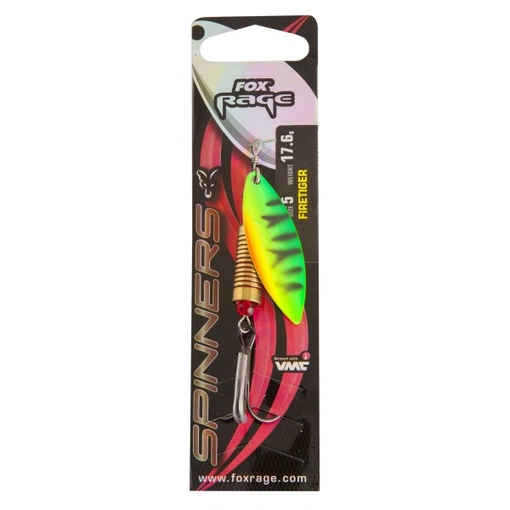 FOX RAGE LEAF SPINNERS #5 17.6g firetiger