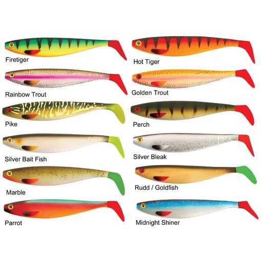 FOX RAGE PRO SHAD FIRETAILS 18cm