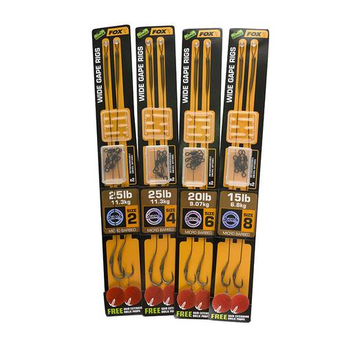FOX ARMA POINT WIDE GAPE RIGS BROWN