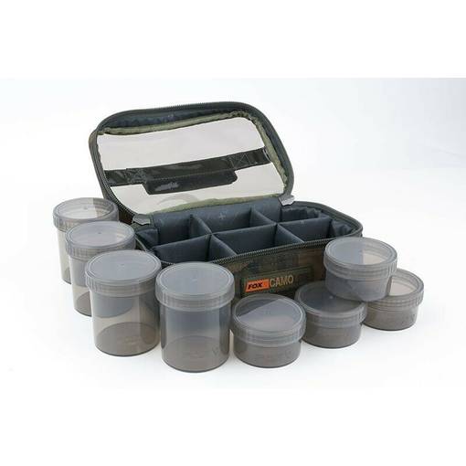 FOX CAMOLITE GLUG 8 POT CASE