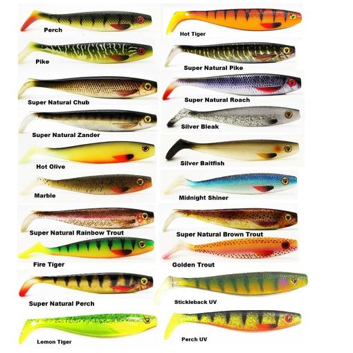 FOX RAGE PRO SHAD NATURAL CLASSIC2 23cm
