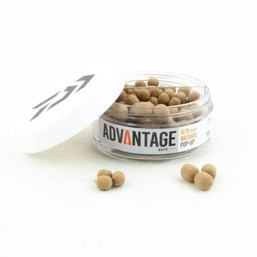 DAIWA ADVANTAGE POP UP 6/8mm NATURAL