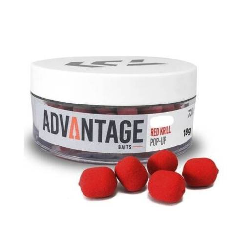 DAIWA ADVANTAGE POP UP 6/8mm RED KRILL