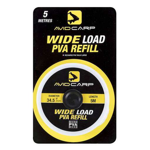 AVID WIDE LOAD PVA REFILL 5m 34.5mm