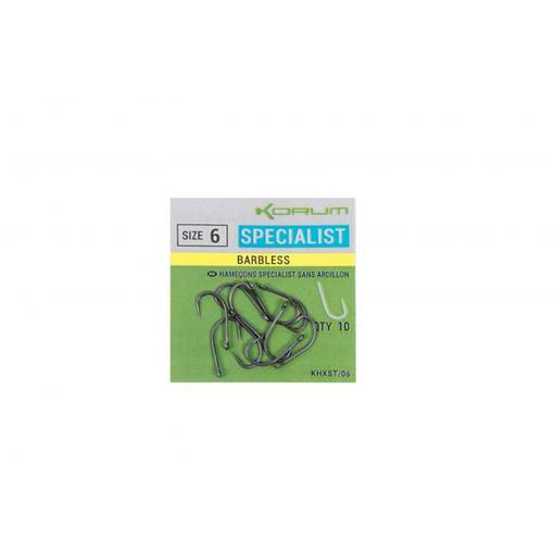 KORUM XPERT SPECIALIST BARBLESS