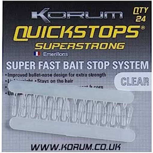 KORUM QUICKSTOPS CLEAR