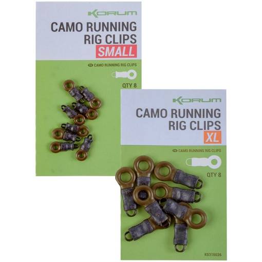 KORUM CAMO RUNNING RIG CLIPS