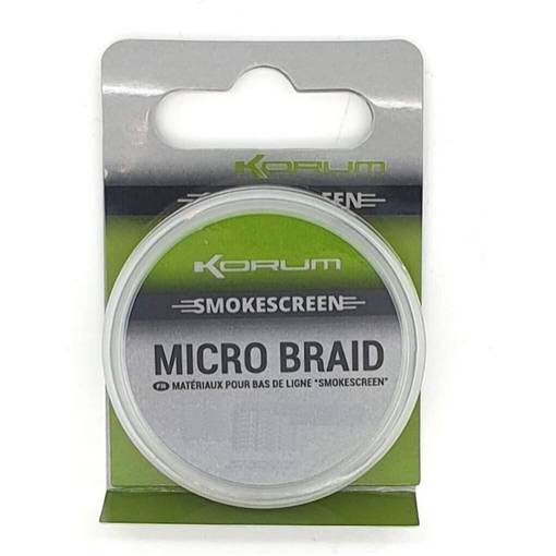 KORUM SMOKESCREEN MICRO BRAID 15lb 10m