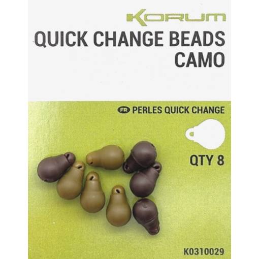 KORUM QUICK CHANGE BEADS CAMO STANDARD