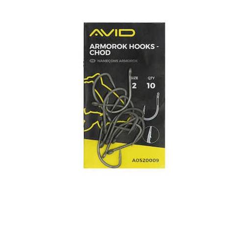 AVID ARMOROK HOOKS CHOD BARBLESS