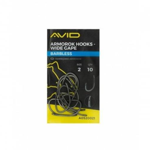 AVID ARMOROK HOOKS WIDE GAPE BARBELSS