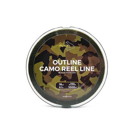 AVID OUTLINE CAMO REEL LINE 1000m