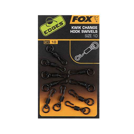 FOX KWIK CHANGE HOOK SWIVELS 10