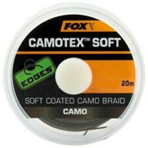 FOX EDGES CAMOTEX SOFT 20lb 9.1kg CAMO 20m
