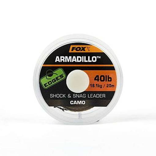 FOX EDGES ARMADILLO SHOCK SNEG LEADER 40LB 20M