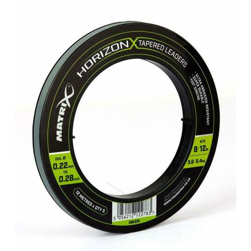 MATRIX HORIZON TAPERED LEADERS 0.22-0,28mm