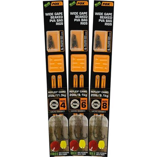 FOX EDGES ARMA POINT WIDE GAPE PVA BAG RIGS