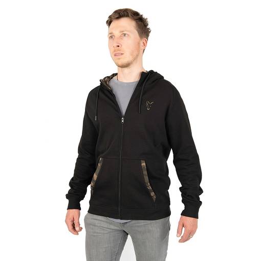FOX LW ZIPPED HOODY BLACK CAMO