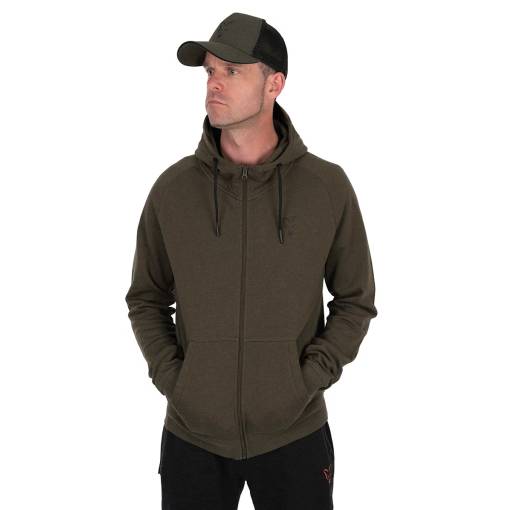 FOX LW HOODY GREEN BLACK