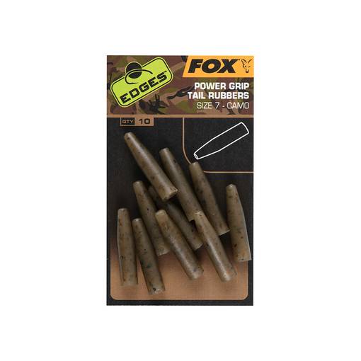 FOX POWER GRIP TAIL RUBBERS CAMO