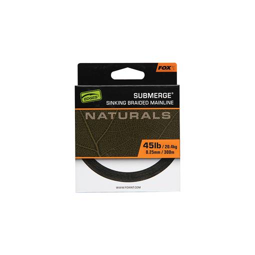 FOX NATURALS SUBMERGE SINKING BRAIDED MAINLINE 300M
