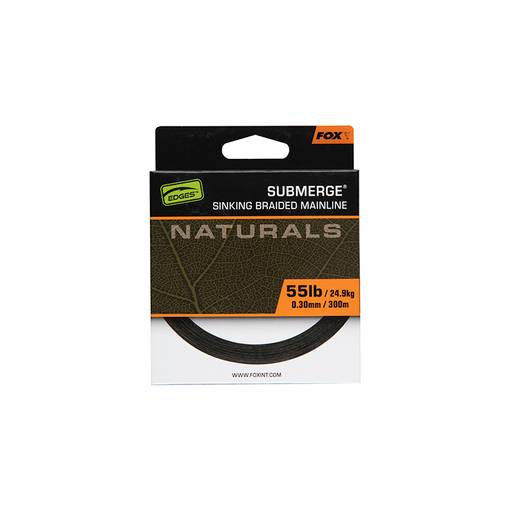 FOX NATURALS SUBMERGE SINKING BRAIDED MAINLINE 300M