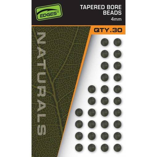 FOX NATURALS 4MM tapered bore beads