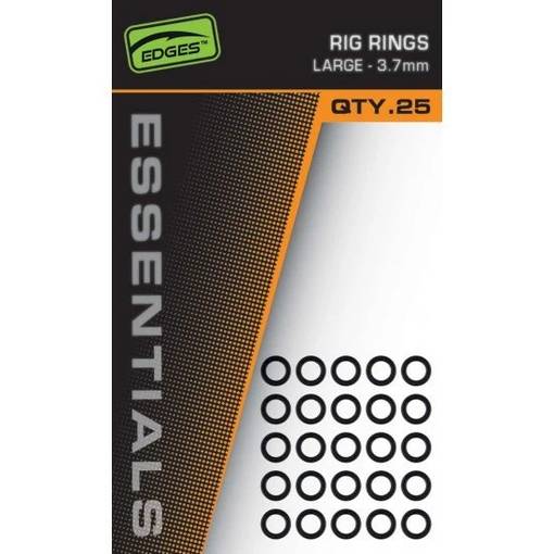 FOX ESSENTIALS RIG RINGS LARGE 3.7mm