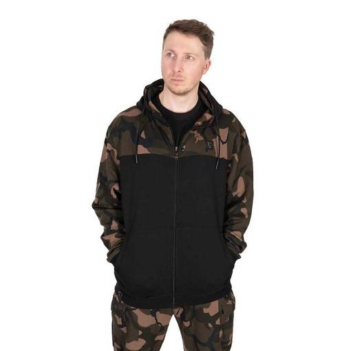 FOX LW ZIPPED HOODY BLACK CAMO