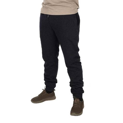 FOX COLLECTION SHERPA LINED JOGGER BLACK/ORANGE