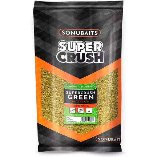 SONUBAITS SUPERCRUSH GREEN GROUNDBAIT 2kg