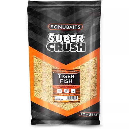 SONUBAITS SUPERCRUSH TIGER FISH GROUNDBAIT 2kg