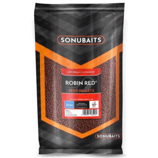 SONUBAITS ROBIN RED FEED PELLETS 2mm 900g