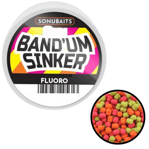 SONUBAITS BAND'UM SINKER FLURO 8mm