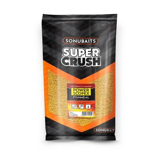 SONUBAITS SUPERCRUSH POWER SCOPEX FISHMEAL GROUNDBAIT 2kg