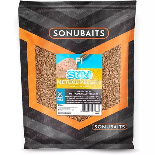 SONUBAITS STIKI METHOD PELLETS F1 2mm