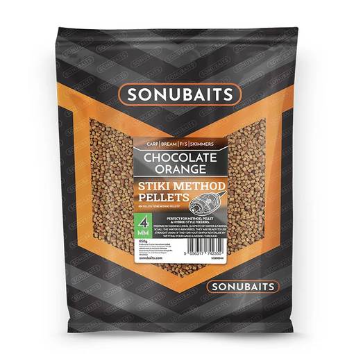 SONUBAITS STIKI PELLETS CHOCOLATE ORANGE 4mm