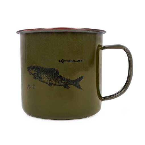 KORUM ENAMEL MUG BARBEL