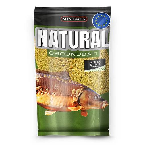 SONUBAITS NATURAL VANILLA&HEMP GROUNDBAIT 1kg