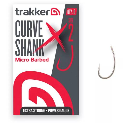 TRAKKER CURVE SHANK X SIZE MICRO BARBED